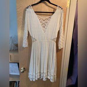 White Bohemian Free People Dress - SM